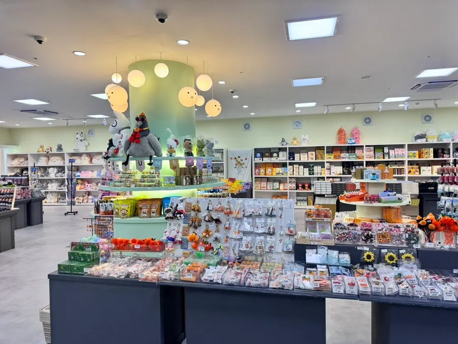 Souvenir store with character goods