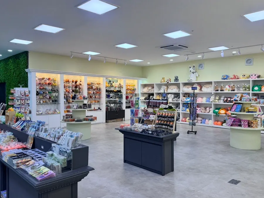 View of the 2nd floor activity zone and souvenir store