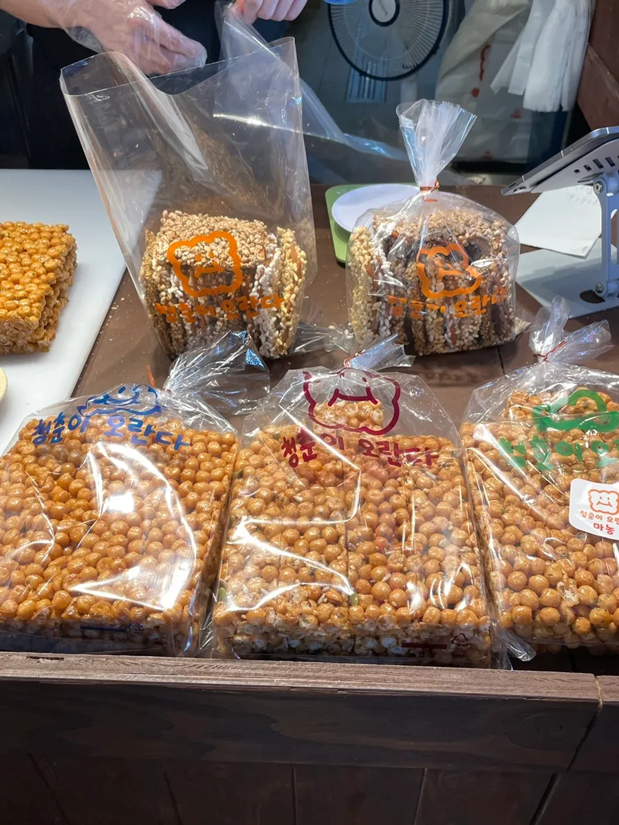 Oranda and gwajul samples prepared by flavor