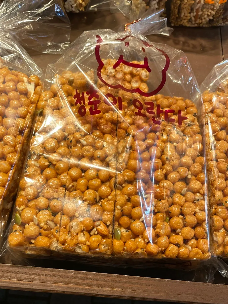 Cheongchuni Oranda traditional snacks by flavor