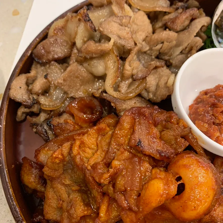 돼지고기 직화 양념구이 매운맛