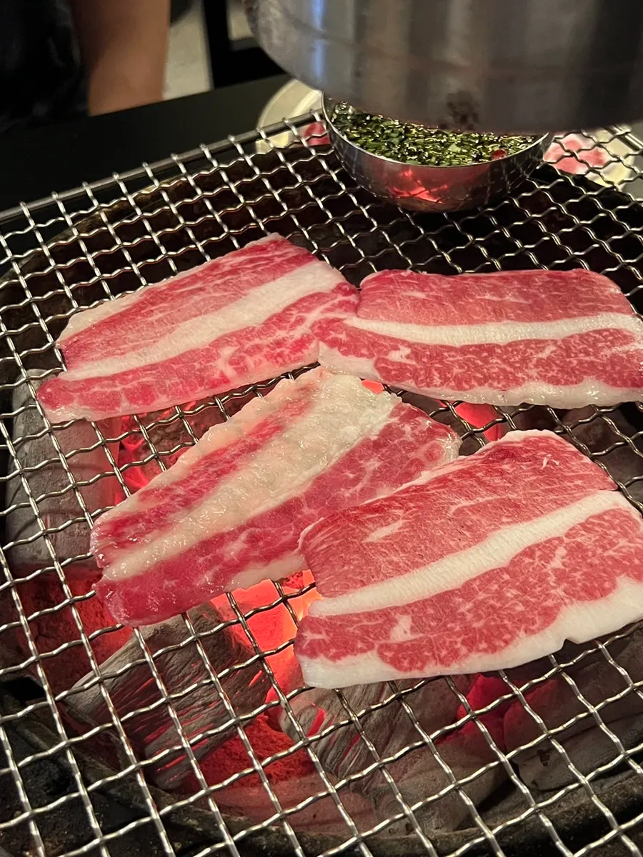 Grill ready for cooking