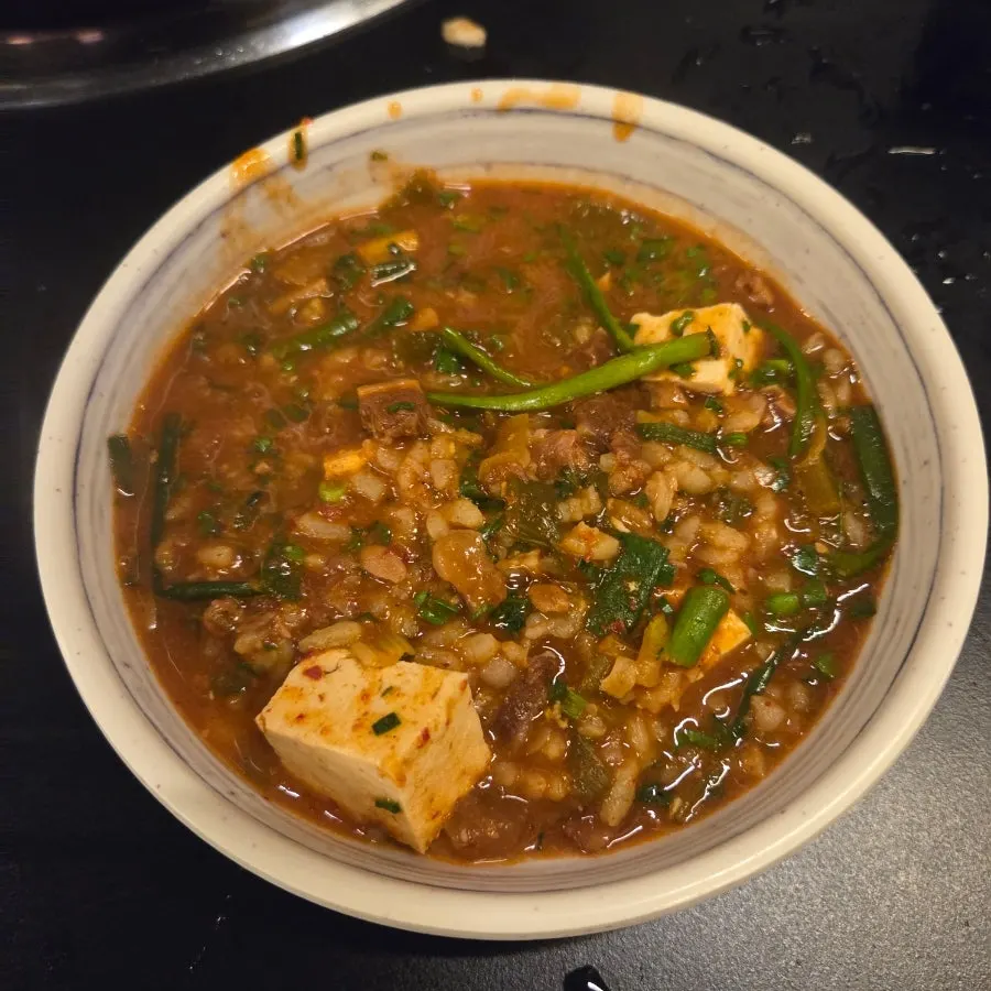 돌격 한우된장찌개 된장 술밥