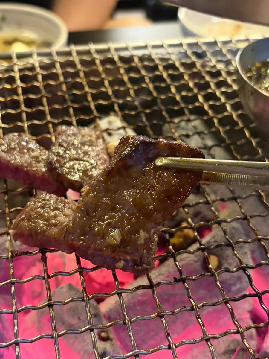 A fully grilled piece of manong galbisal