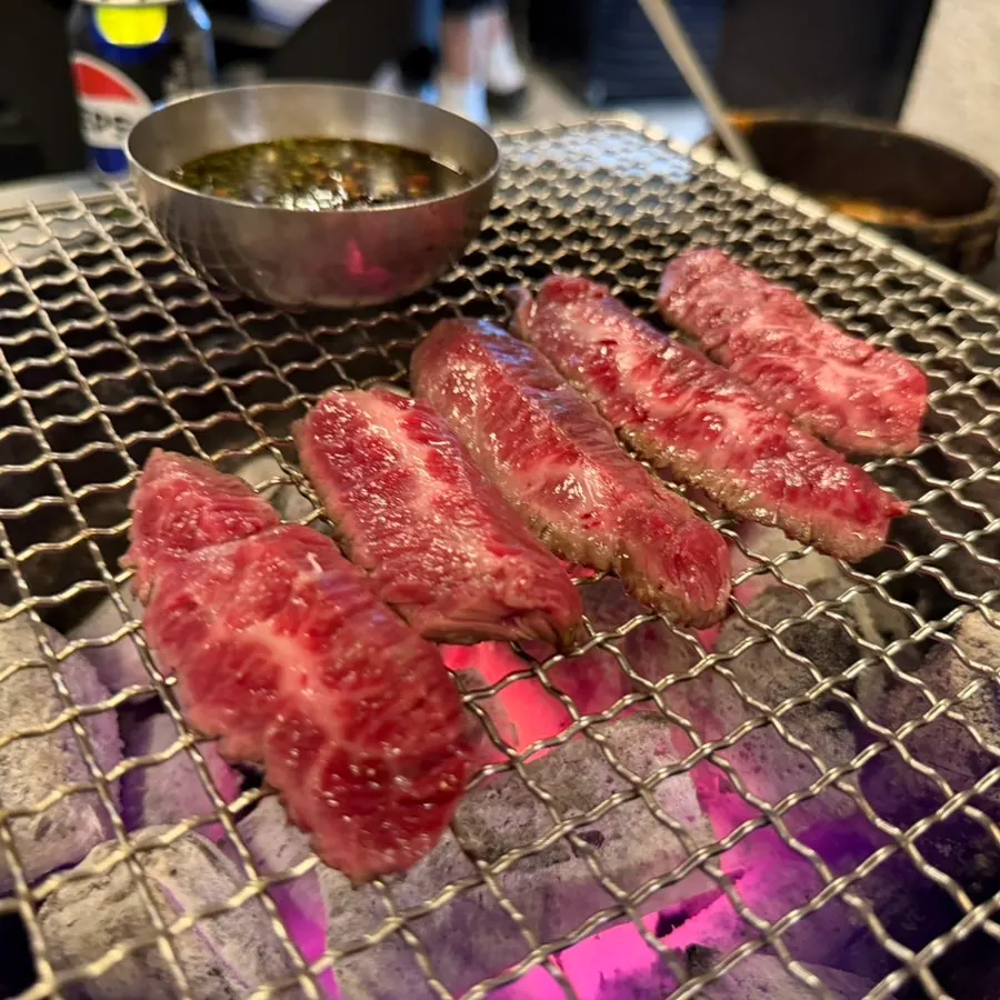 Hanwoo special cuts grilled and compared piece by piece