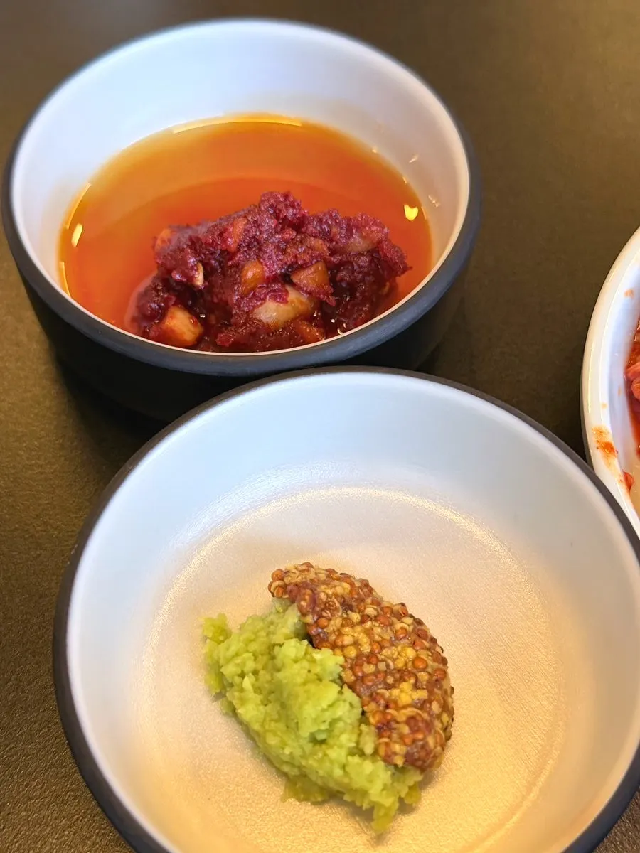 Owner's special sauce for yukhoe