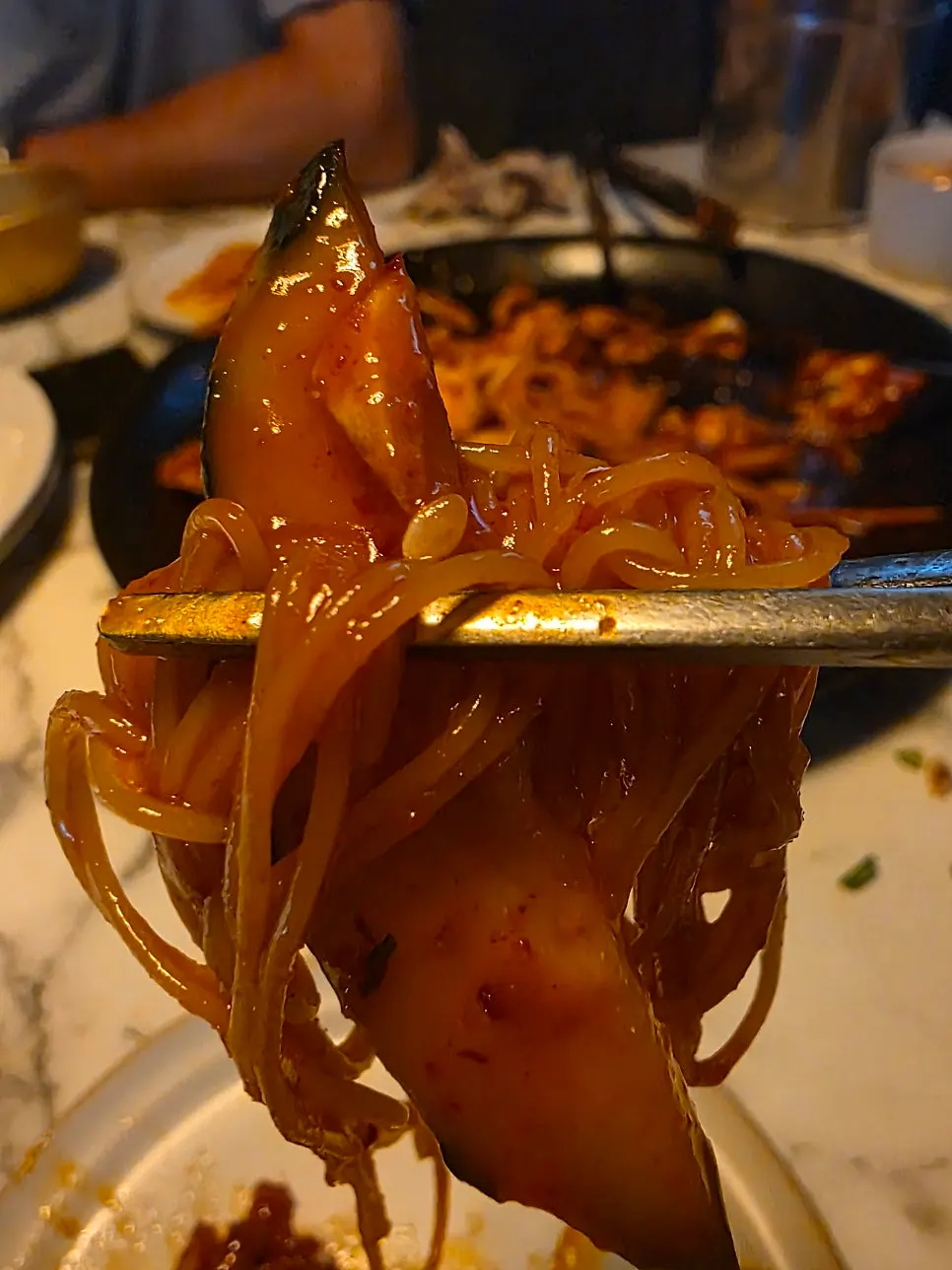 Grilled shrimp heads