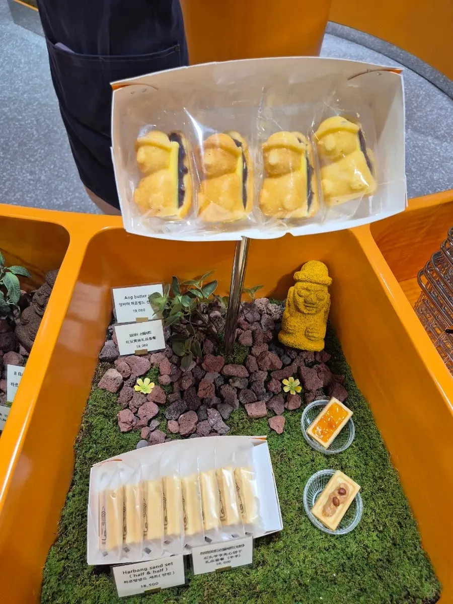 Dol hareubang-shaped baked treat, Harubangne
