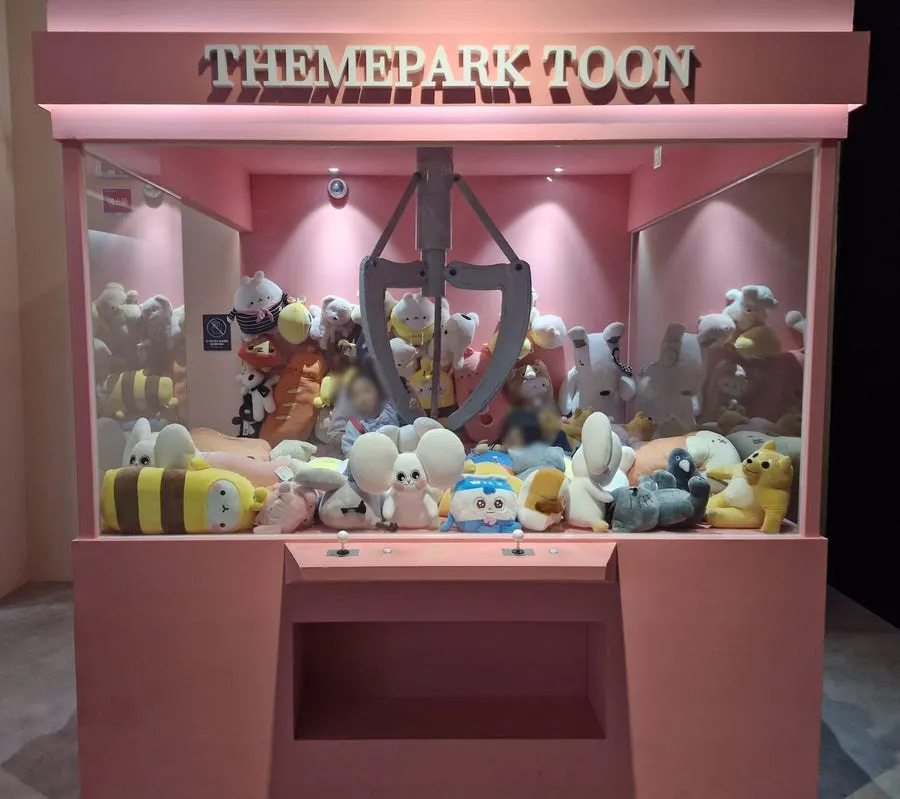 Exhibit space recreating various genres of comics