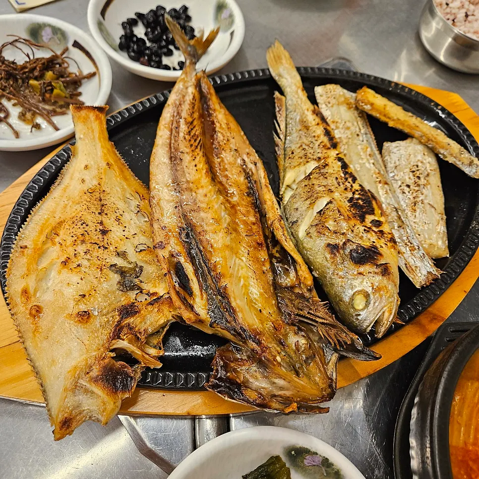 Big Son's Set for two with mixed grilled fish and stew