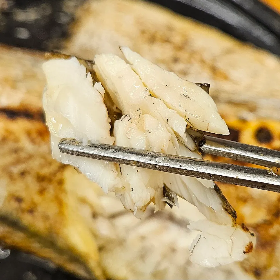 Croaker packed with meat