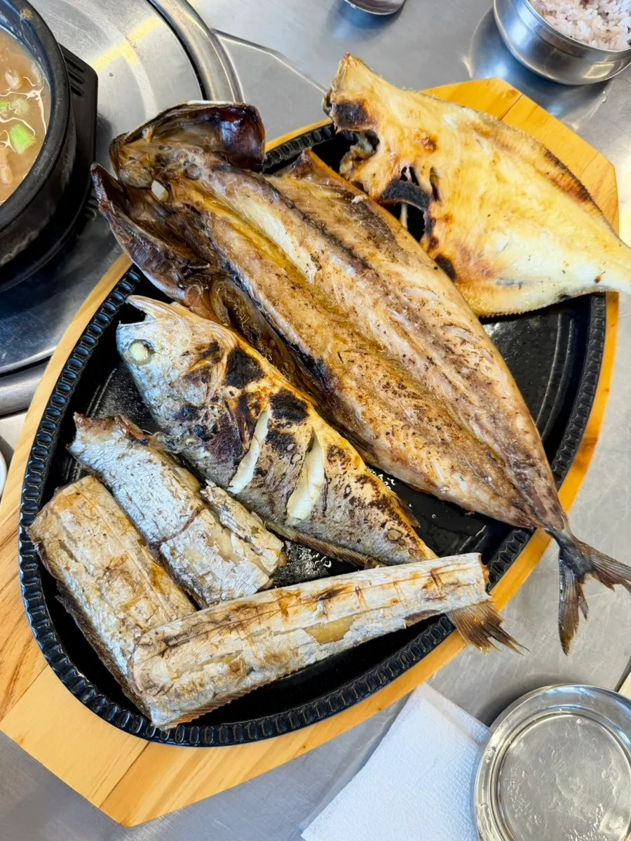 조기구이 클로즈업