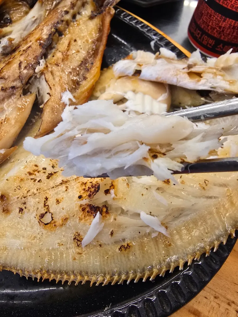 살을 발라낸 갈치구이