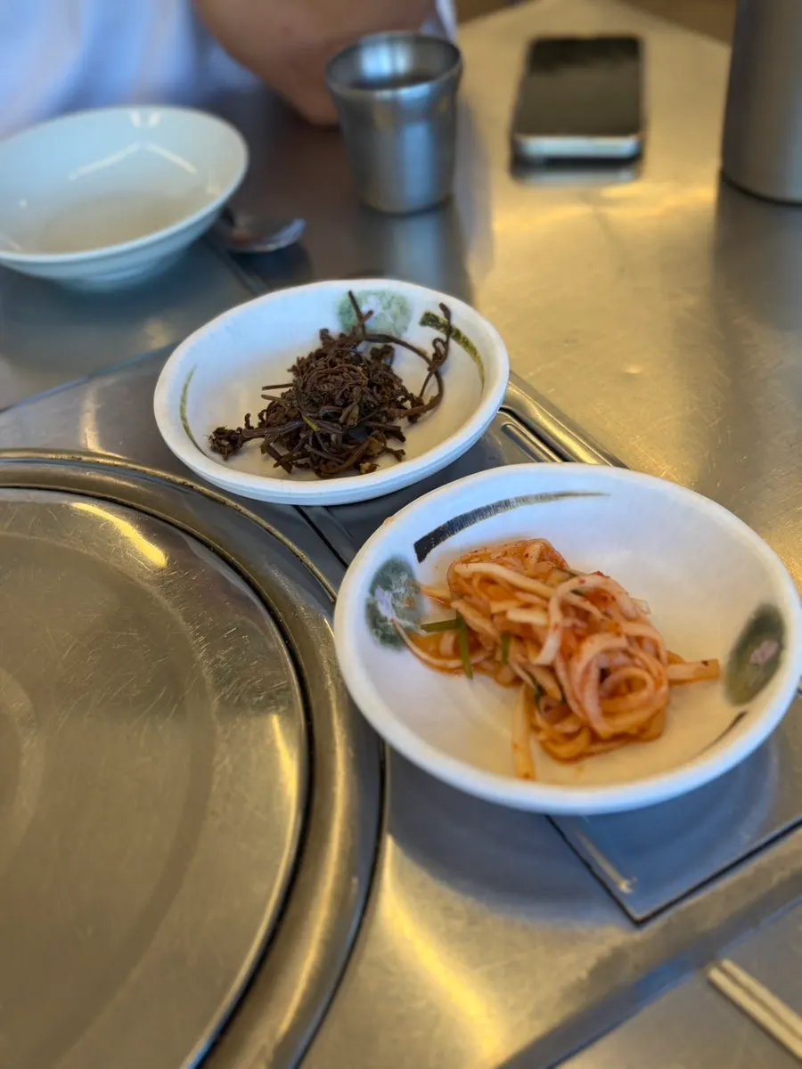 갈치조림 1인분 추가한 상차림