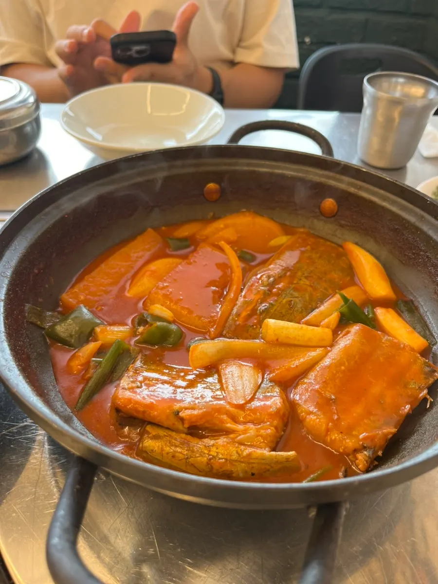 옥돔으로 변경한 아빠정식 생선구이