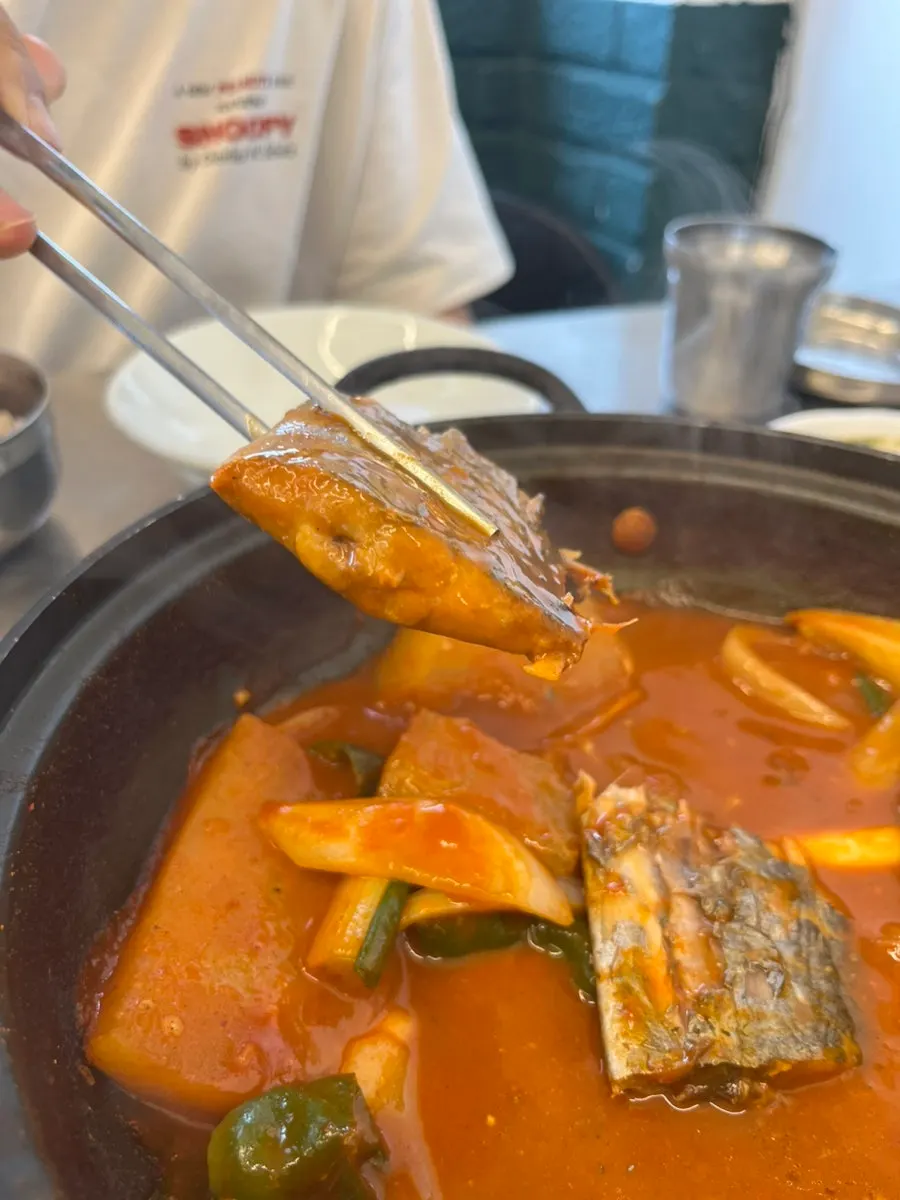 양념이 잘 밴 갈치조림