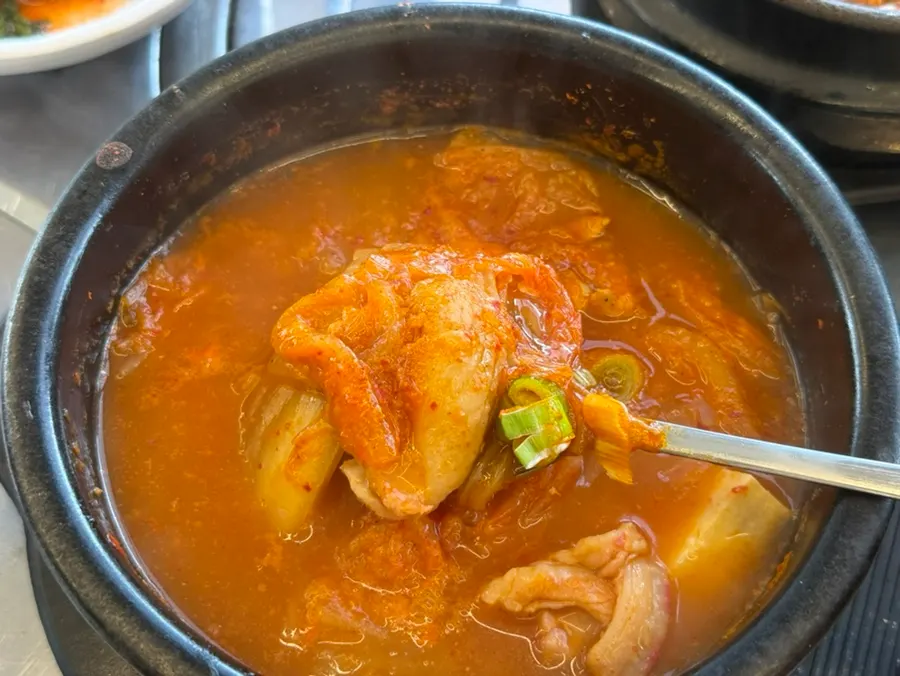 Stir-fried pork with a bowl of rice