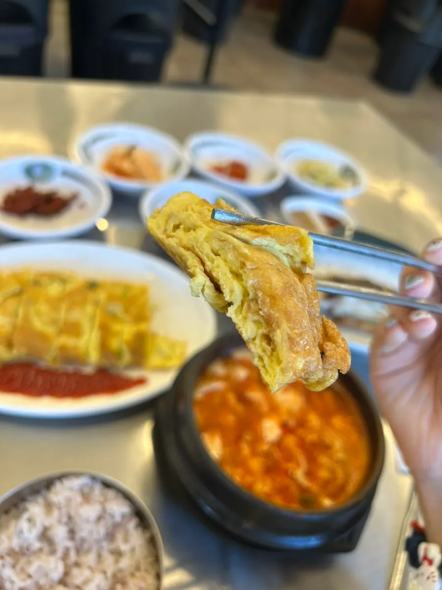 단면이 보이는 계란말이