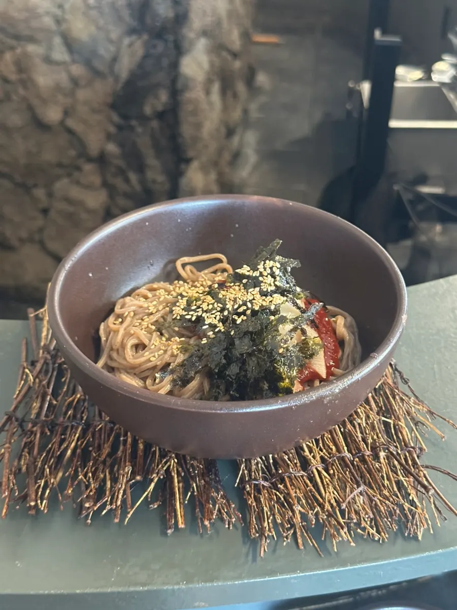 사이드 메뉴 비빔메밀 한 그릇