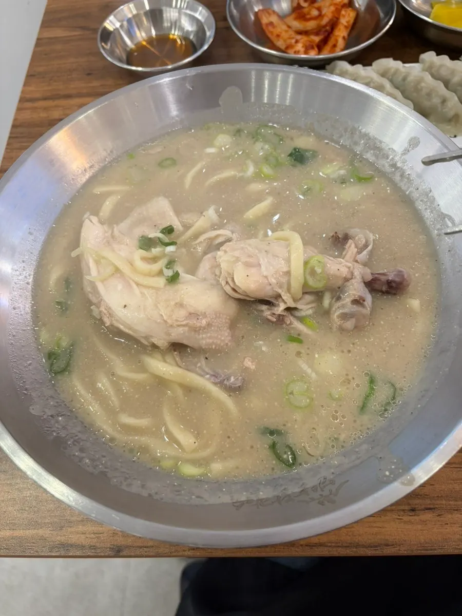 Chicken slow-simmered until tender