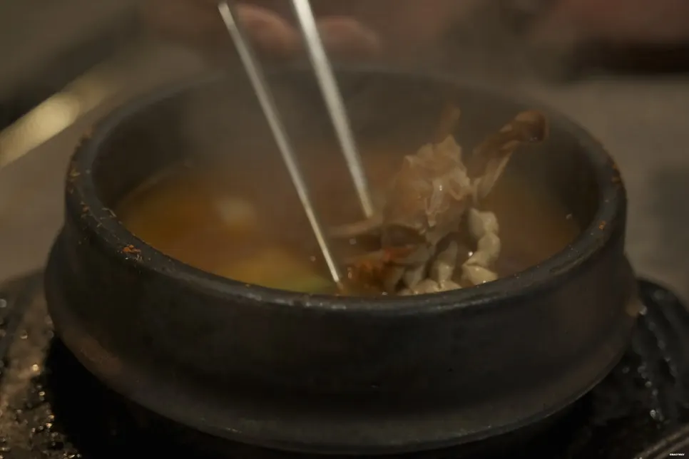 세트로 주문한 된장찌개