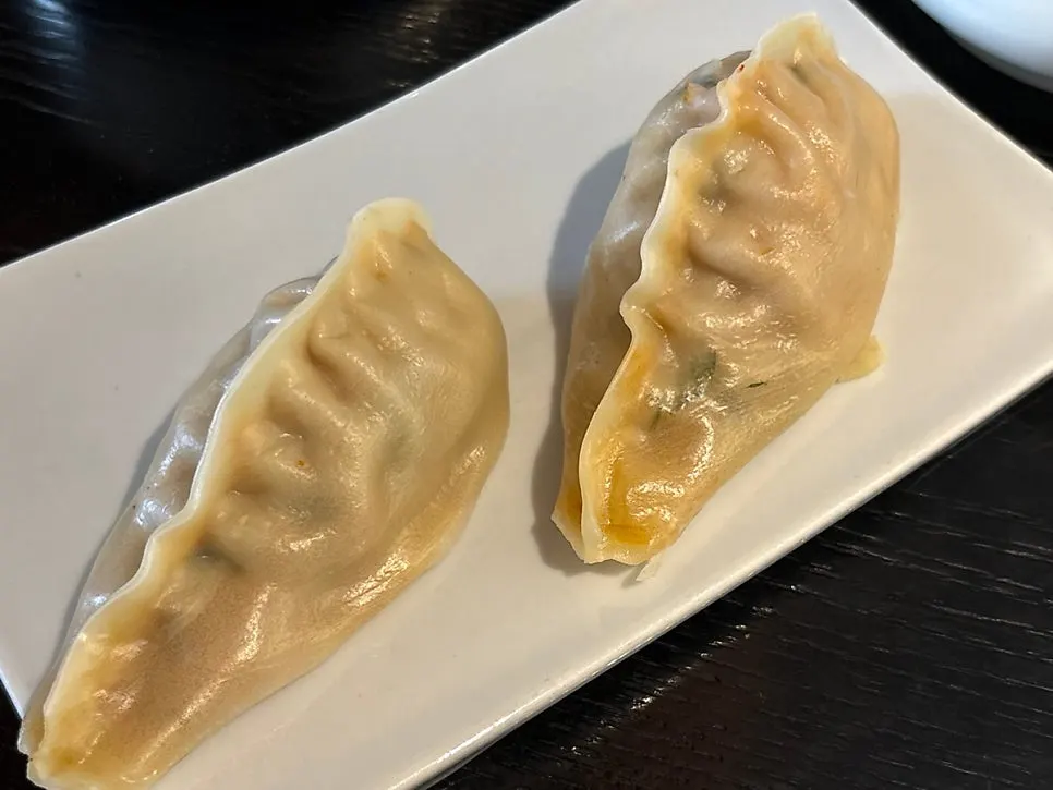 칼국수와 함께 나온 김치 사진