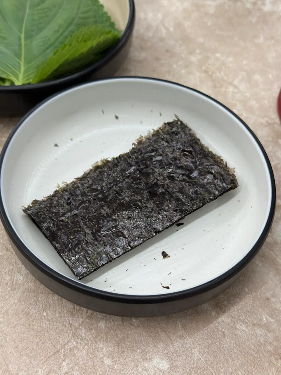 Flying fish roe ordered as an extra item