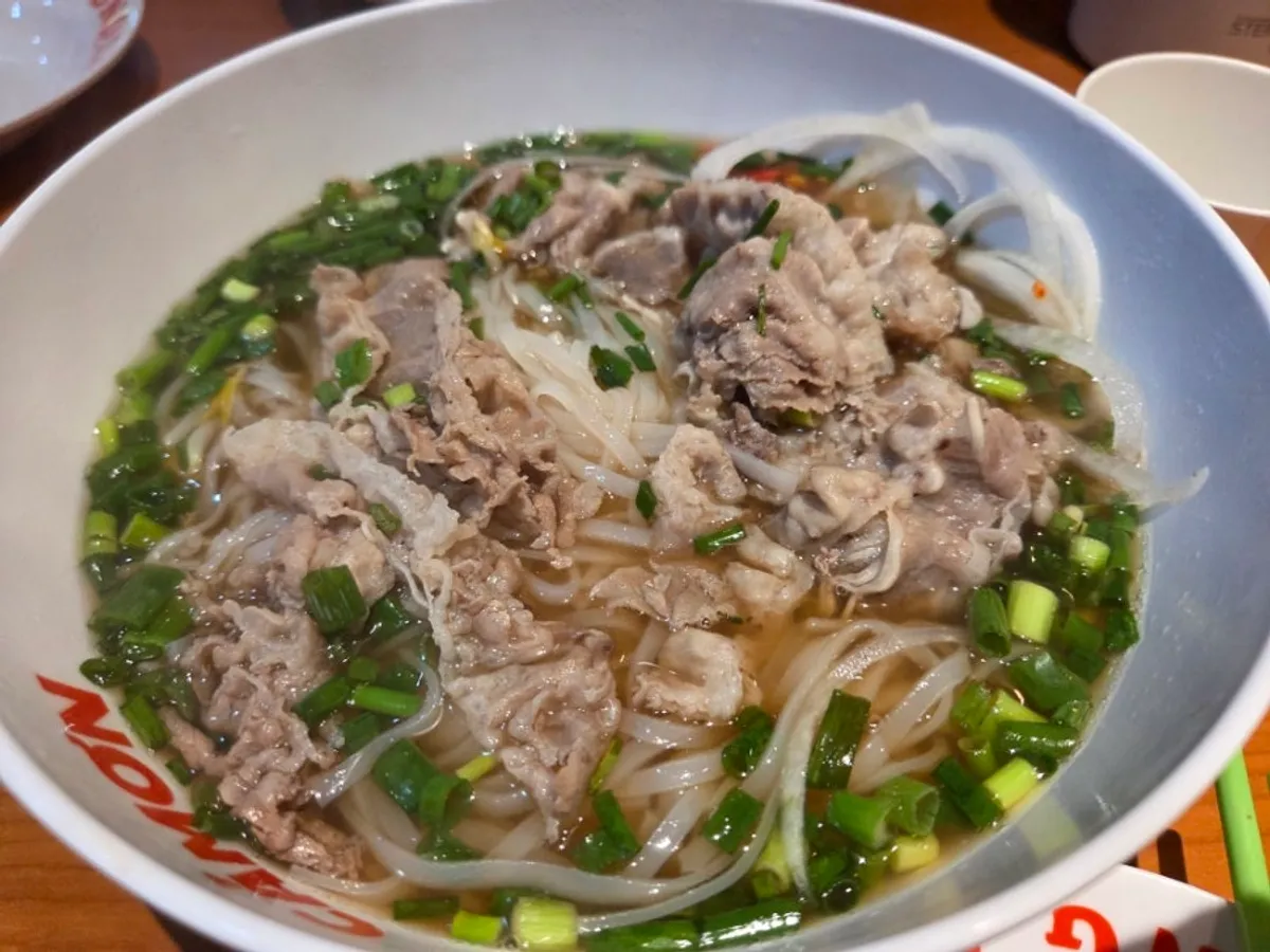 까몬 양지 쌀국수 한 그릇