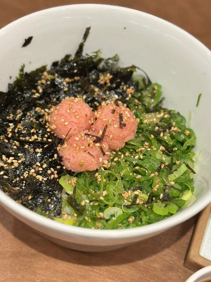 명란 파밥 메뉴