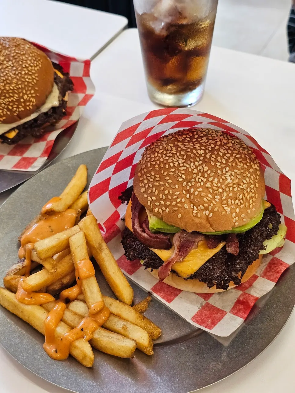 Exterior of Roaster Burger, a handmade burger restaurant in Jeongja-dong