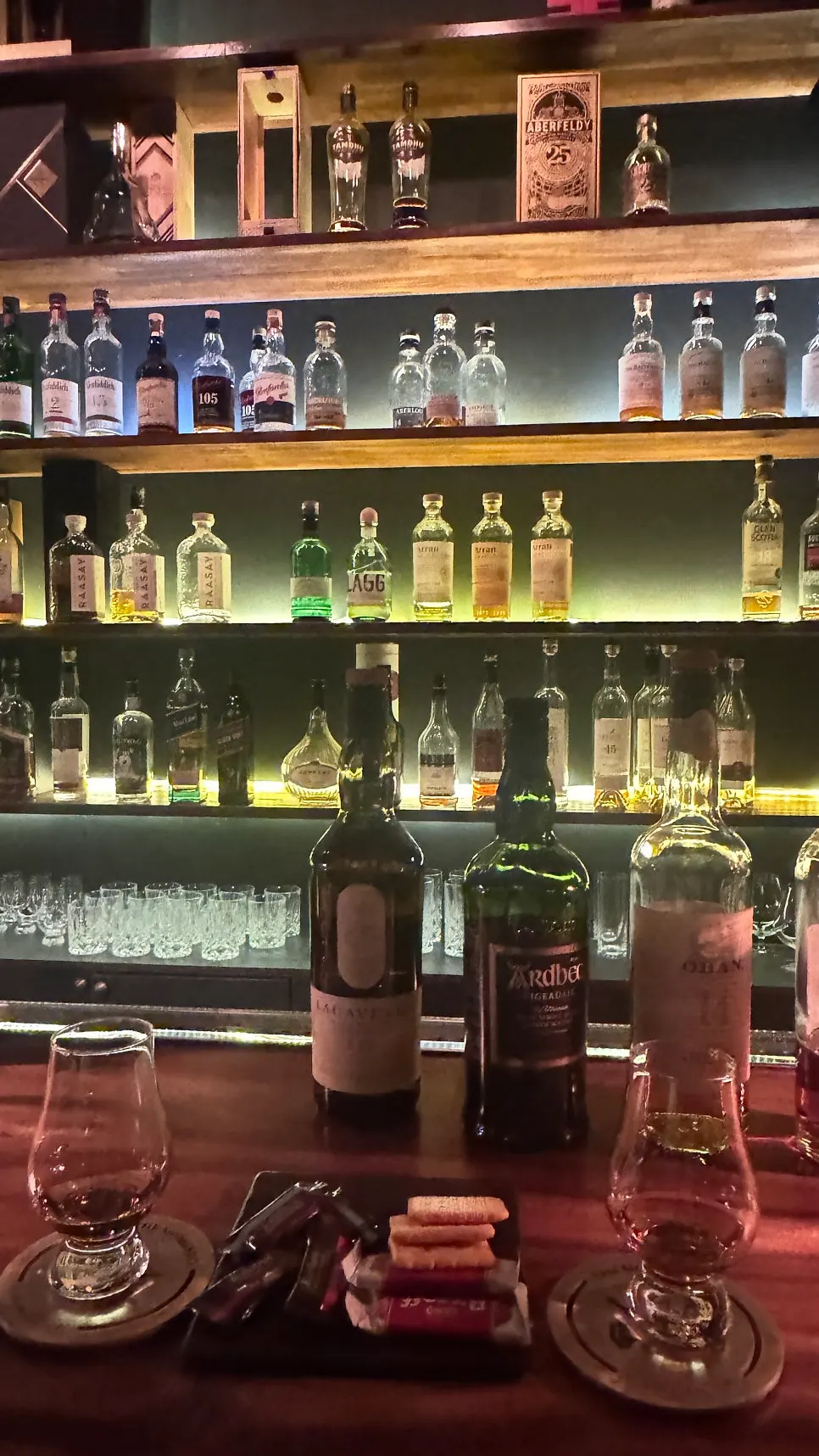 Whiskey recommendation at The Momento