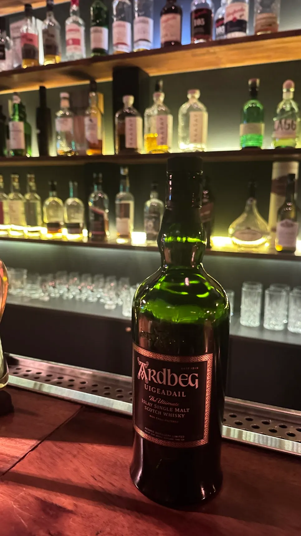 Ardbeg Uigeadail whiskey