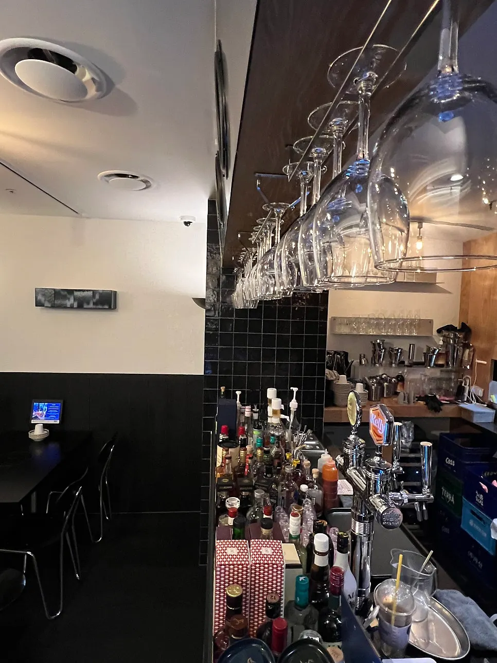 Friday night drinks spread at Bacha Jeongja