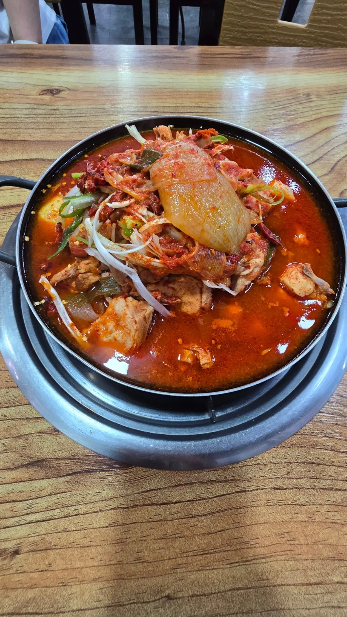 정정아식당 정왕점 닭볶음탕 상차림
