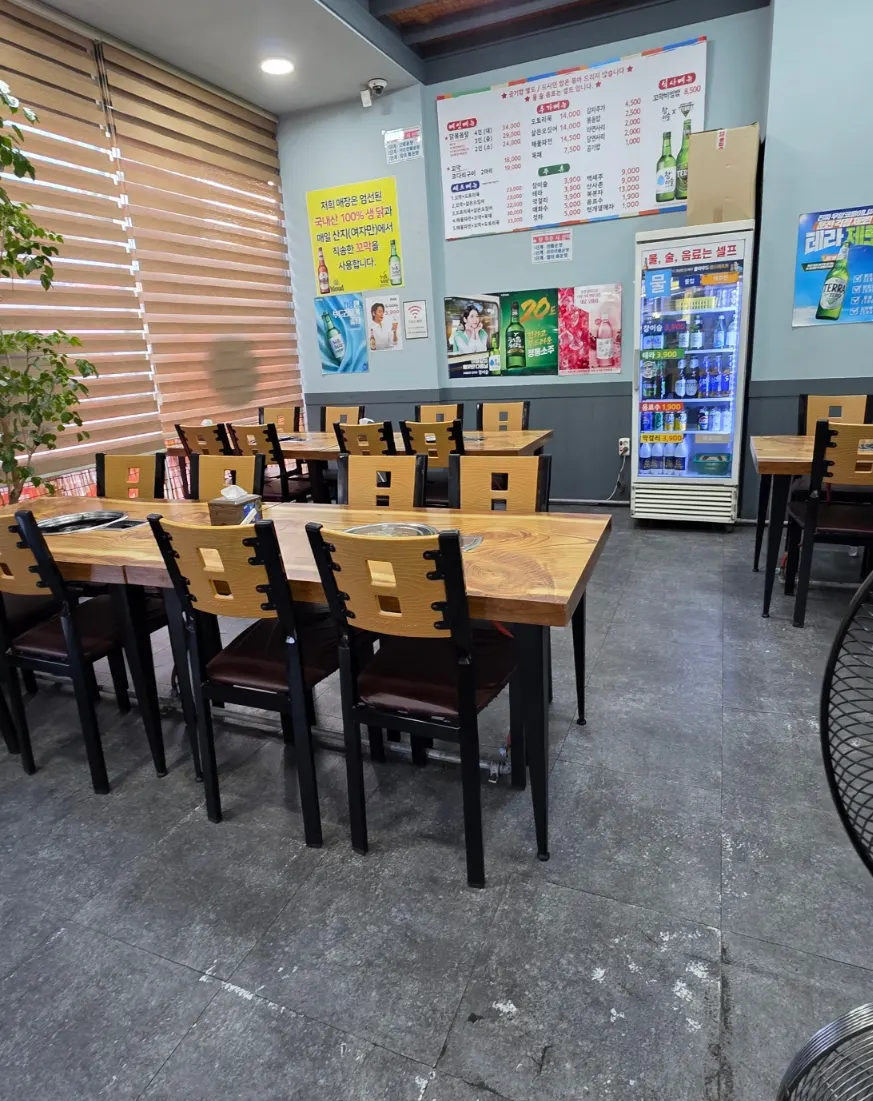 A neatly set restaurant table