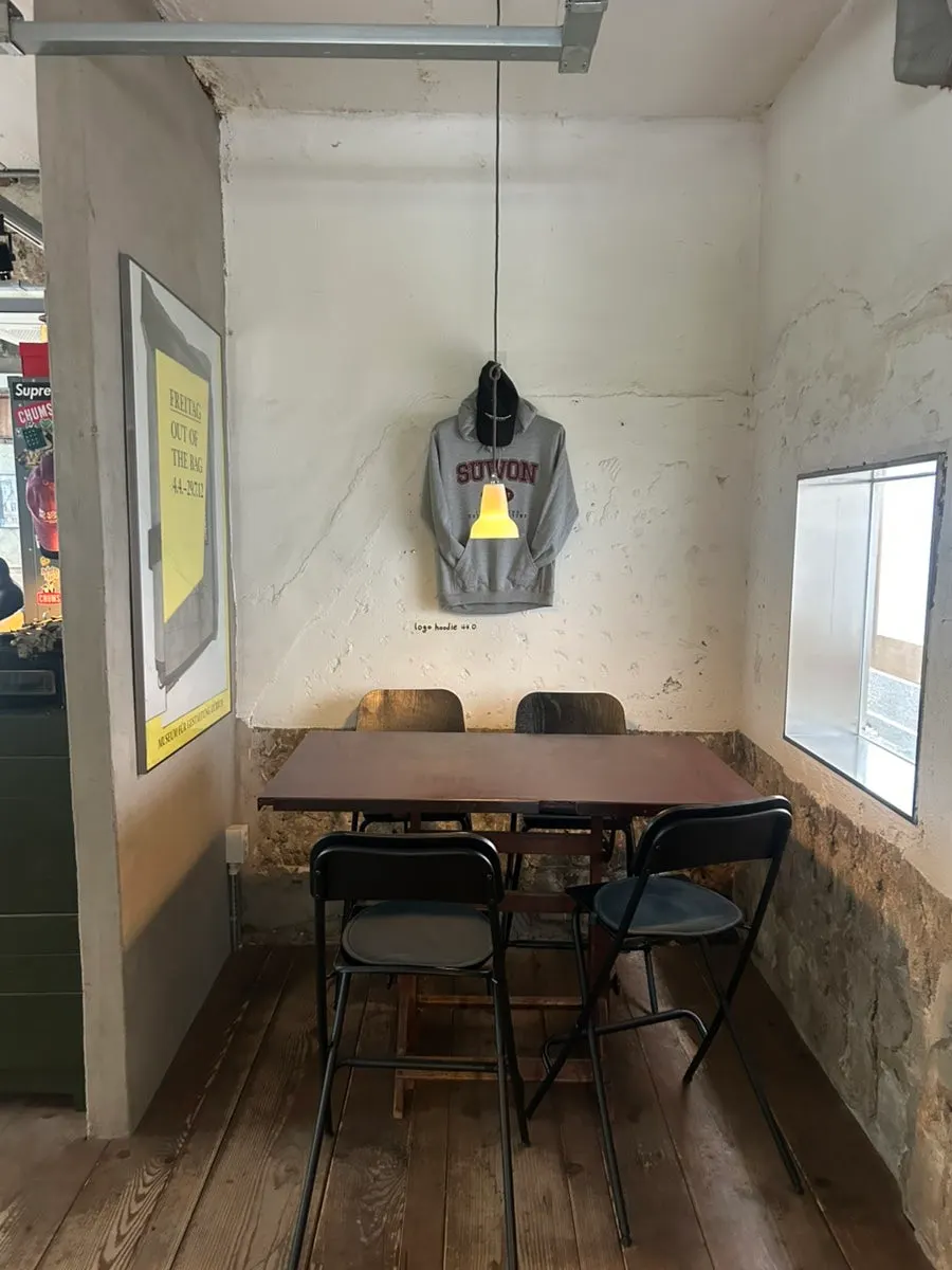 Seating at Jeongjiyoung Coffee Hwahongmun branch, each area with a different vibe