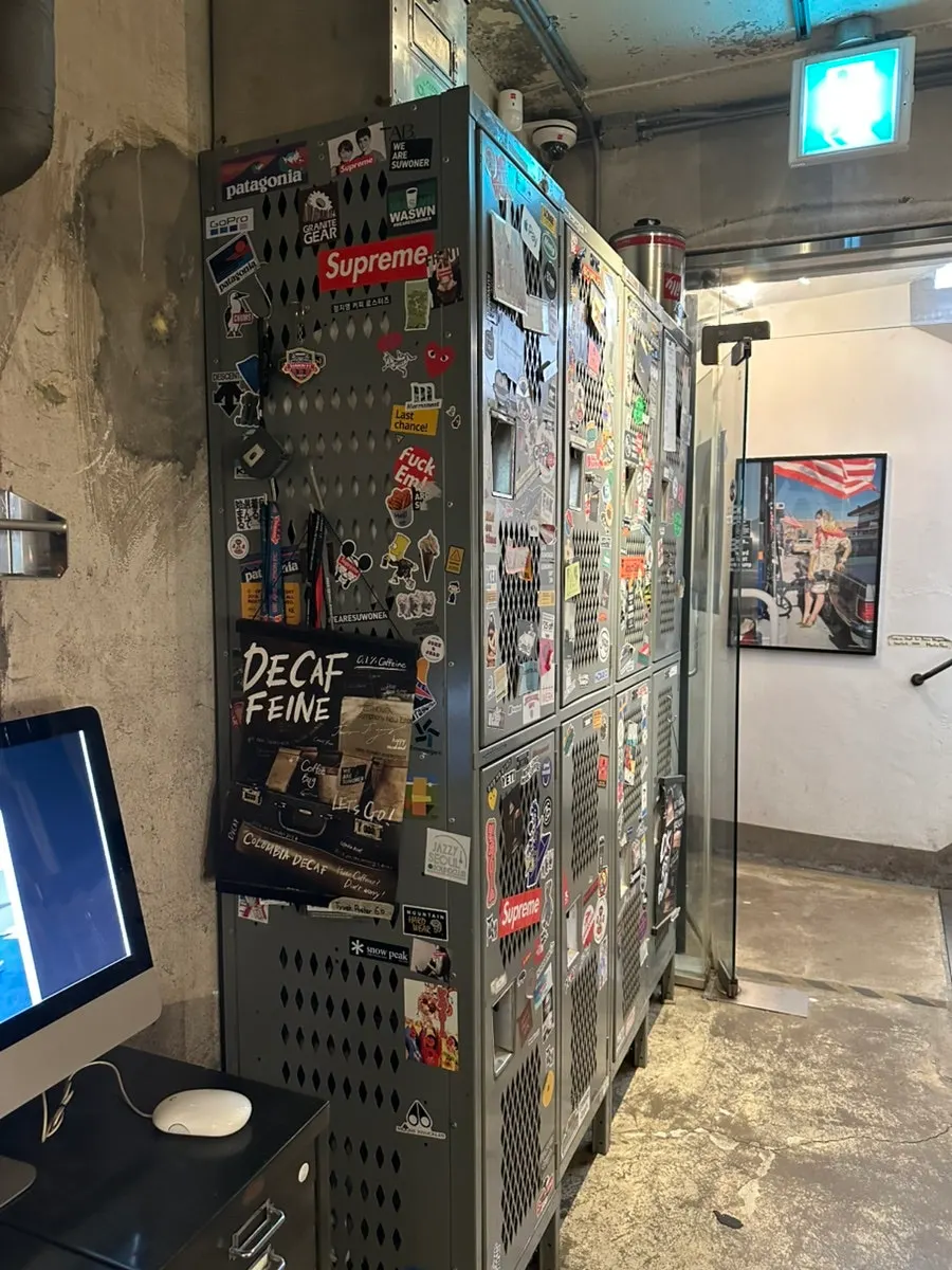 Suwon goods sales booth on basement floor 1
