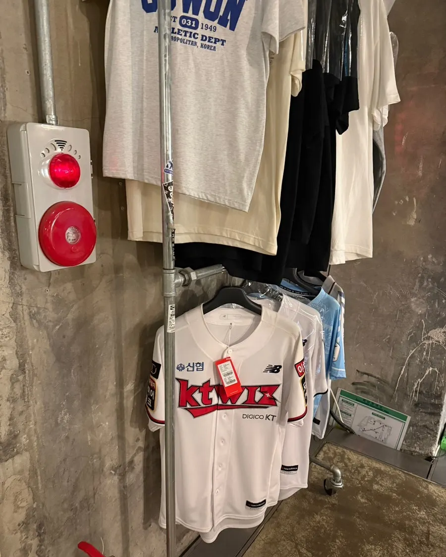 Display shelf of merchandise inside the café