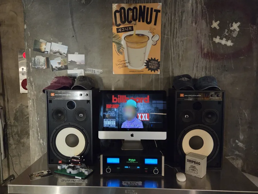 The basement-level space where orders are placed