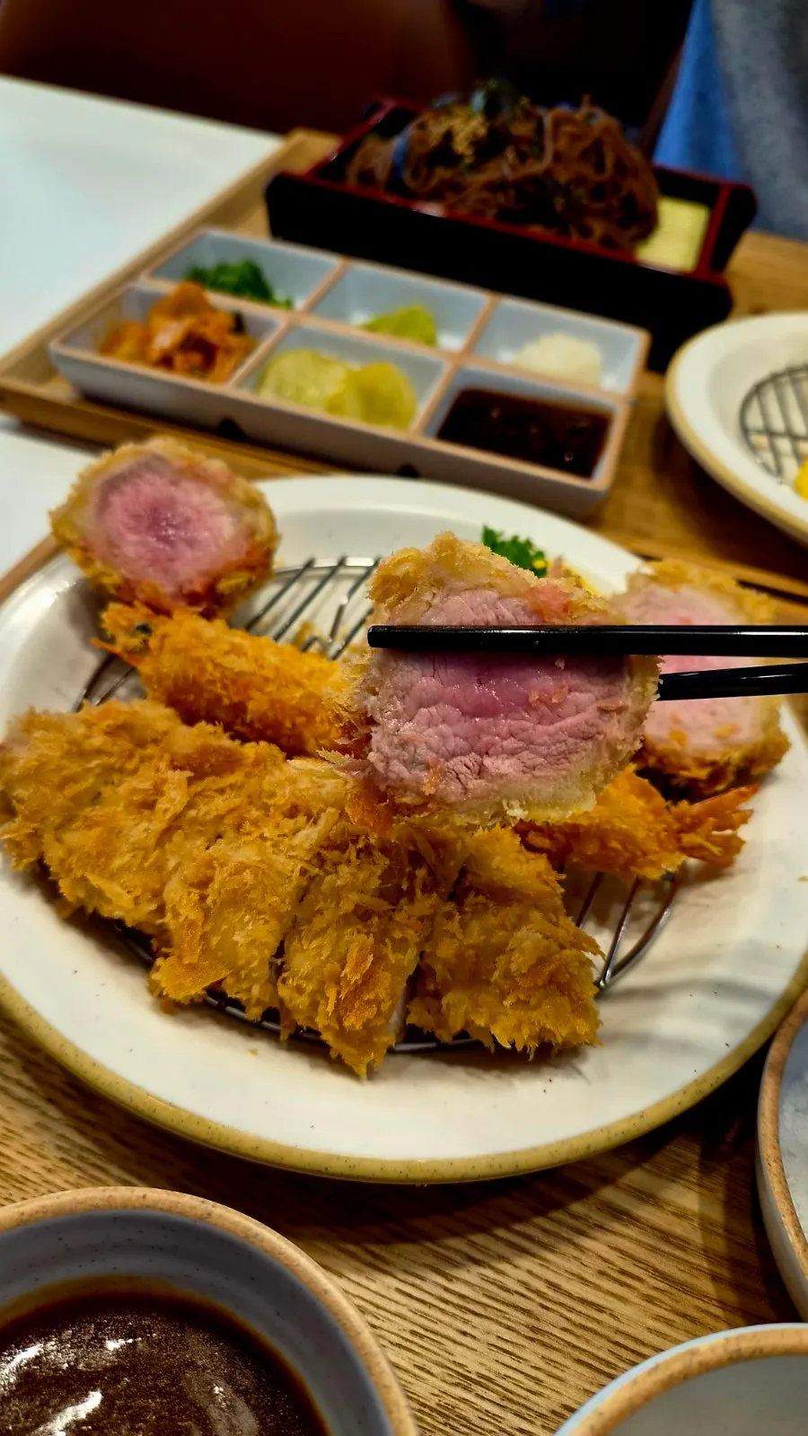 Cold soba and fillet katsu 4-piece set