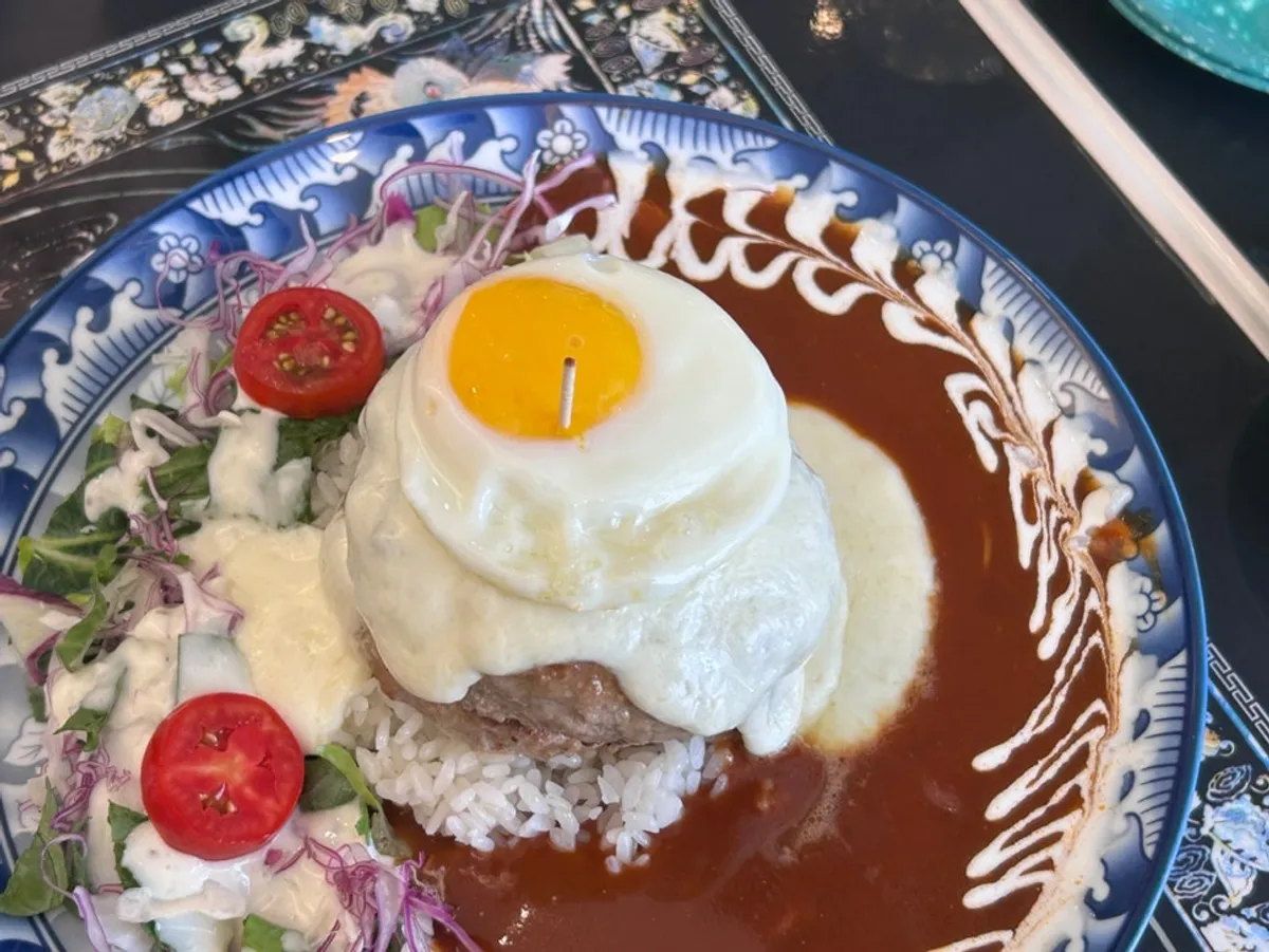 모짜렐라치즈를 올린 곱배기함박