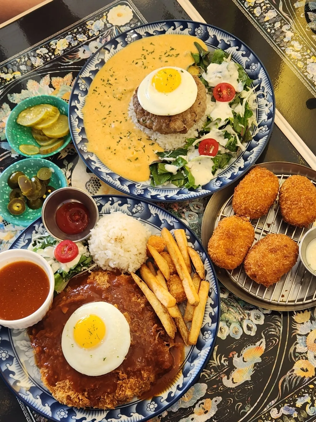Jeongssi Hambak Baegot Branch, which sells hamburg steak and pork cutlet