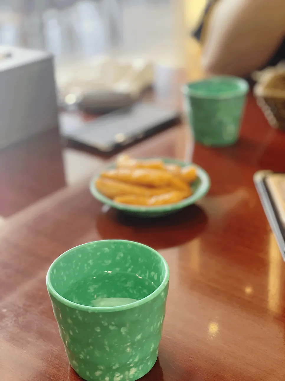 Wheat rice cake tteokbokki served as a pre-meal treat