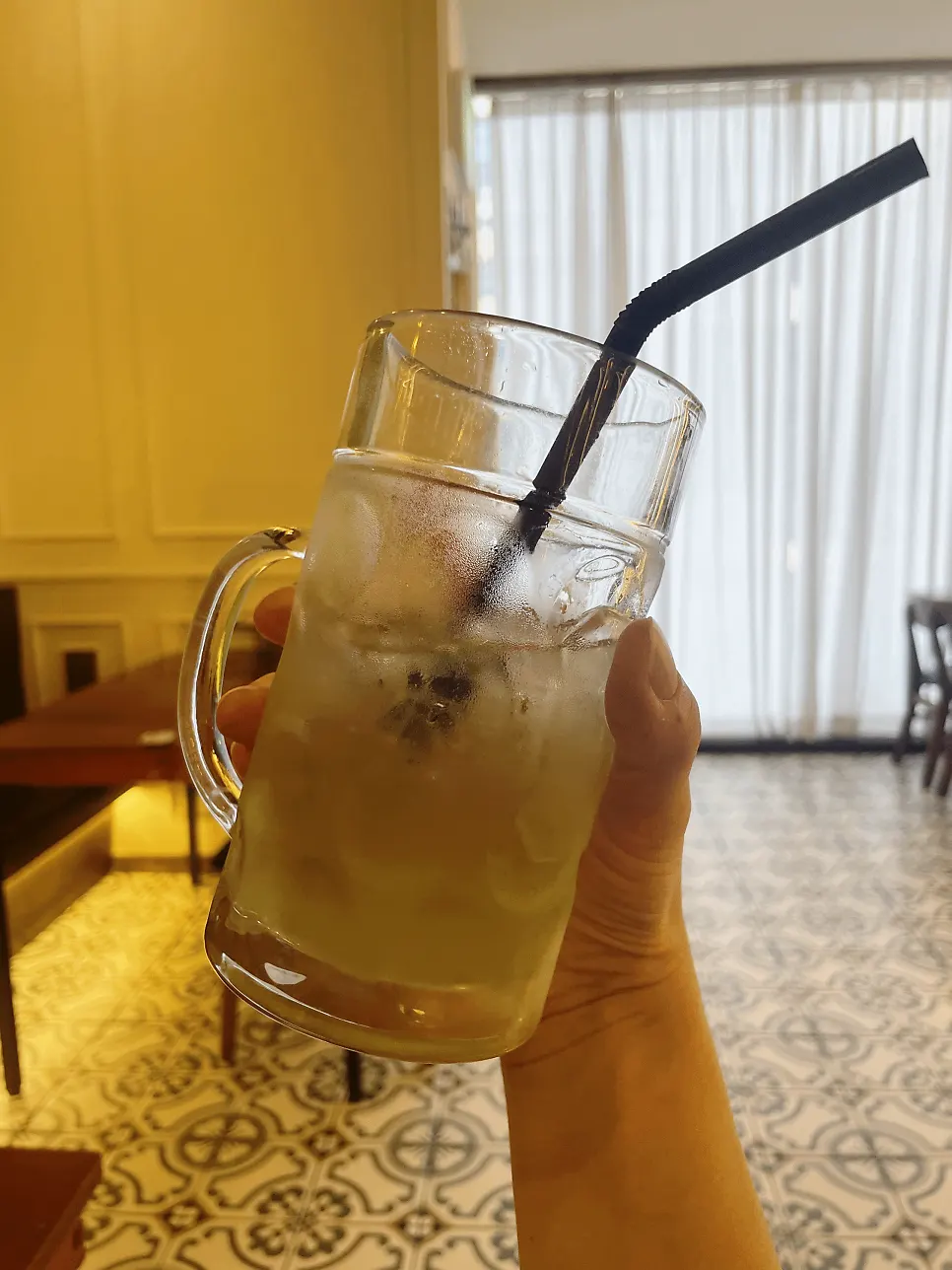 Ade drink received through the receipt review event