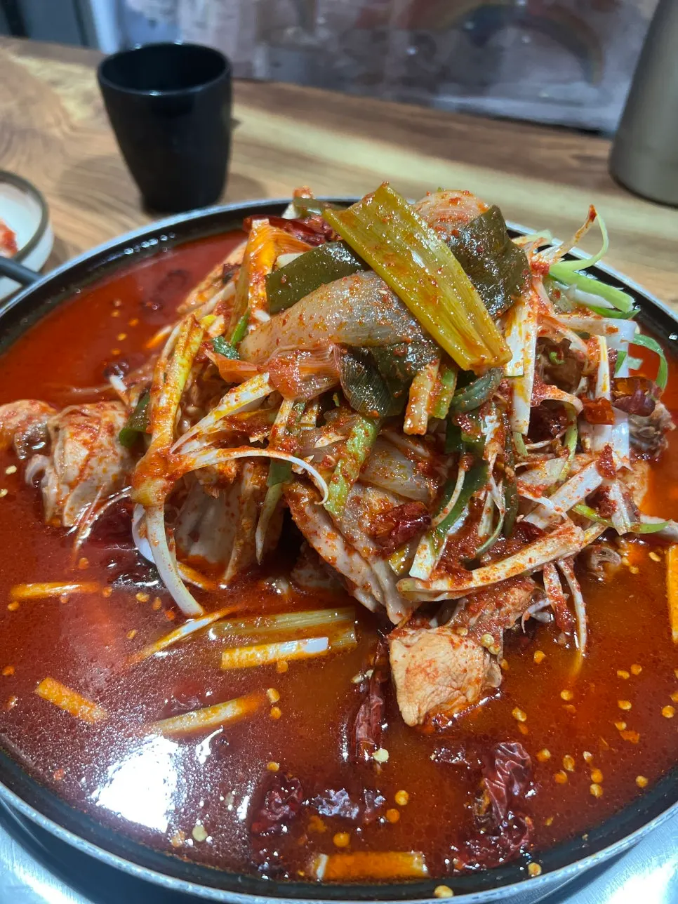 Well-seasoned dakbokkeumtang