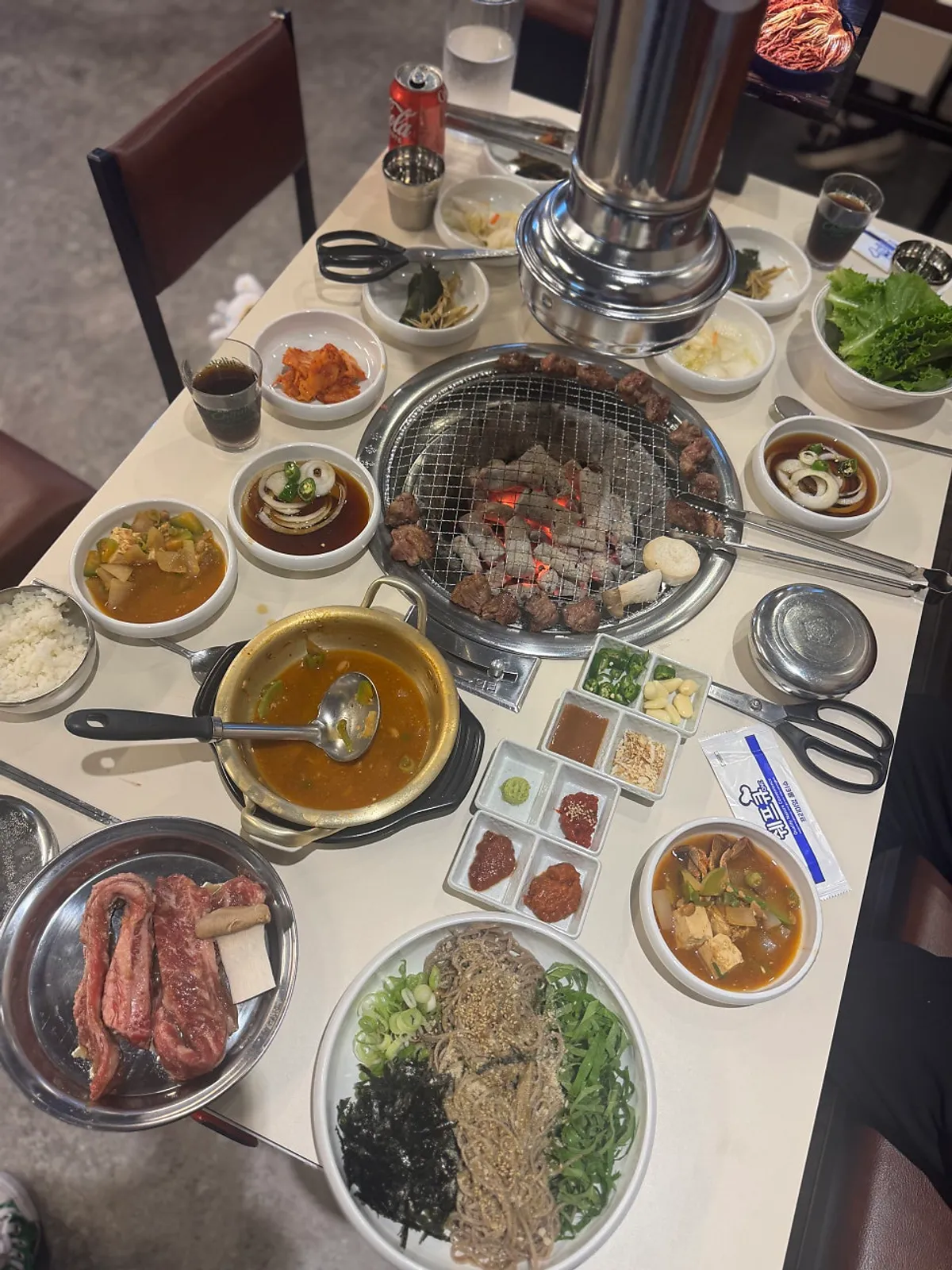 정왕동 삼스타숯불구이 매장 외부 모습
