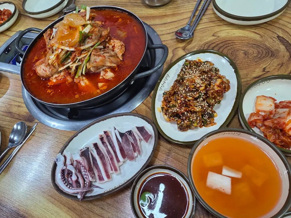 Dongchimi and simple basic side dishes