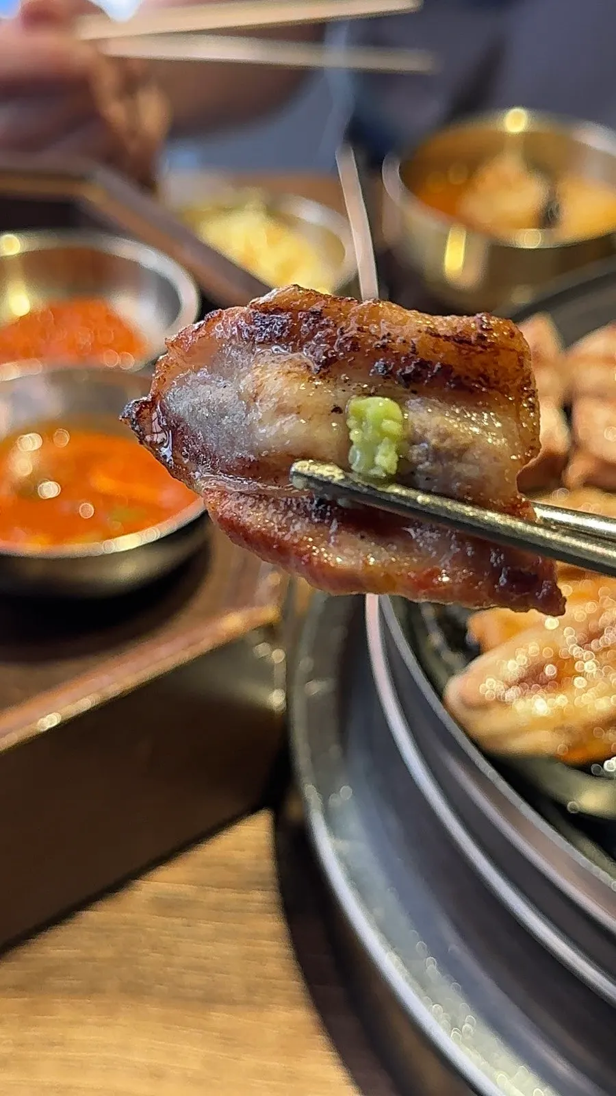 Well-grilled Hamdon Snowflake Special pork