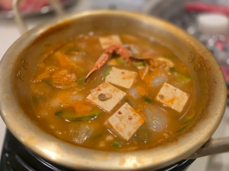 Savory doenjang jjigae