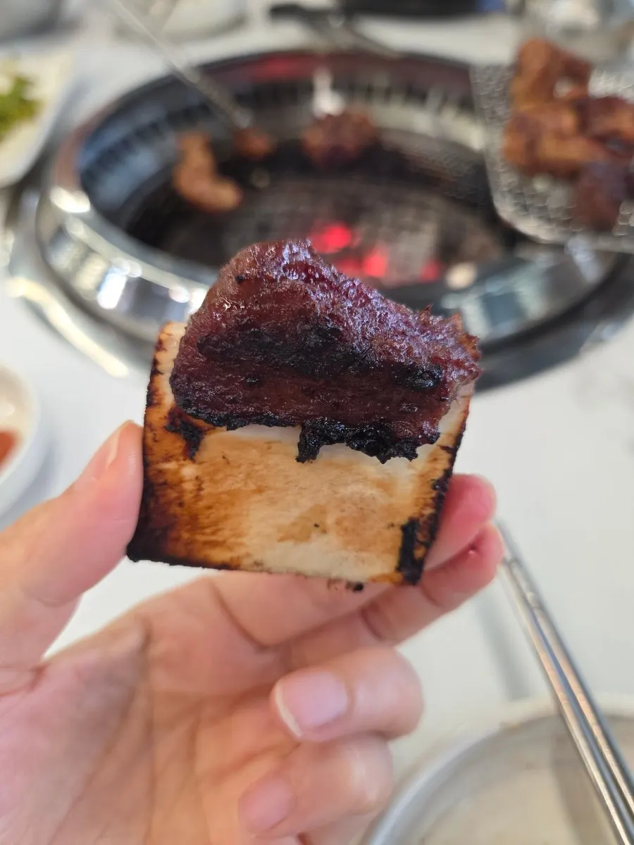 Ribs picked clean down to the bone